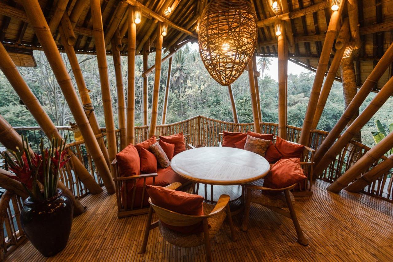 Ananda House 3bds Eco Bamboo House Pool River View Bringkit Esterno foto