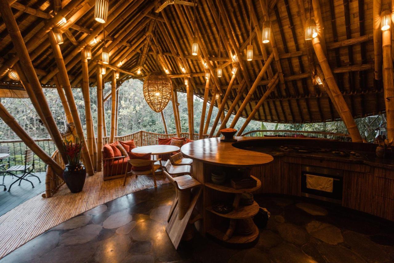 Ananda House 3bds Eco Bamboo House Pool River View Bringkit Esterno foto
